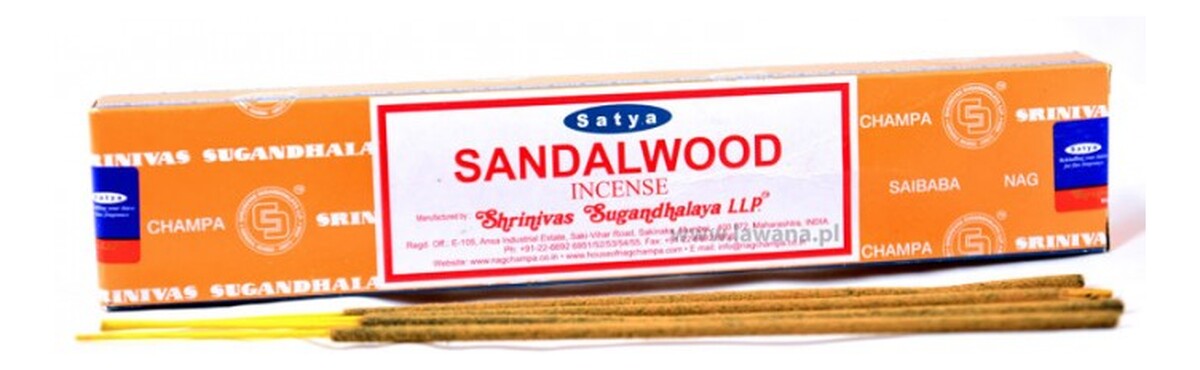 Kadzidełka patyczkowe Sandalwood