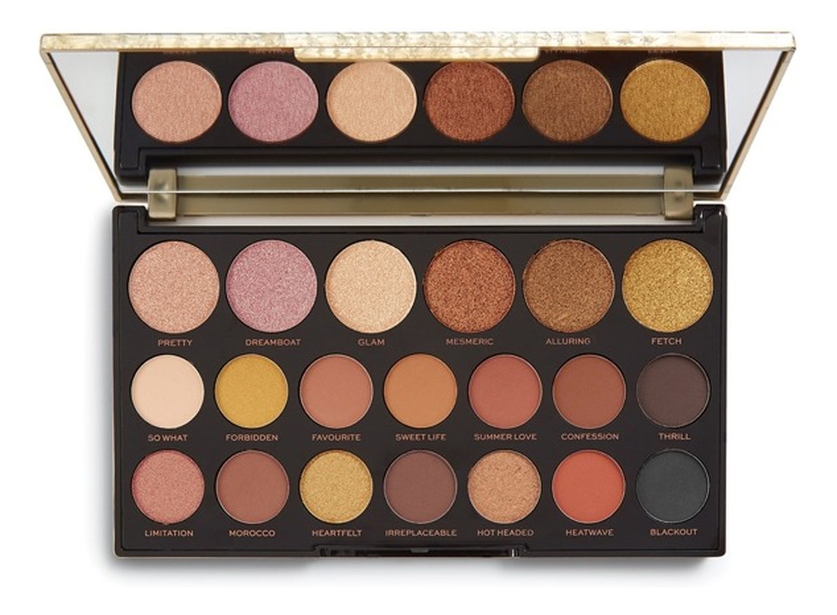 Zestaw 20 cieni do powiek Gilded