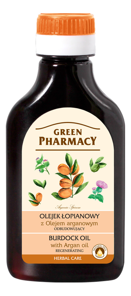 Olejek Łopianowy Do Włosów z Olejem Arganowym