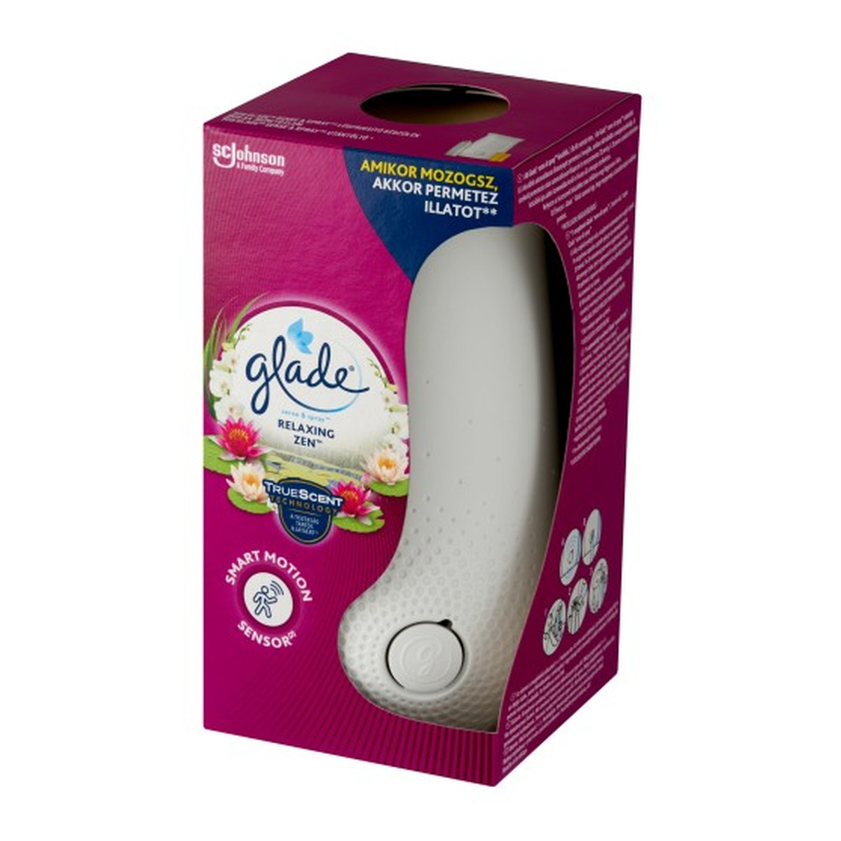 Glade Sense&Spray Odświeżacz powietrza Relaxing Zen komplet 18ml