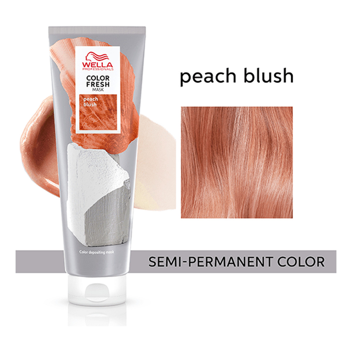 Wella Professionals Color Fresh Mask Odżywcza maska koloryzująca Peach Blush 150ml