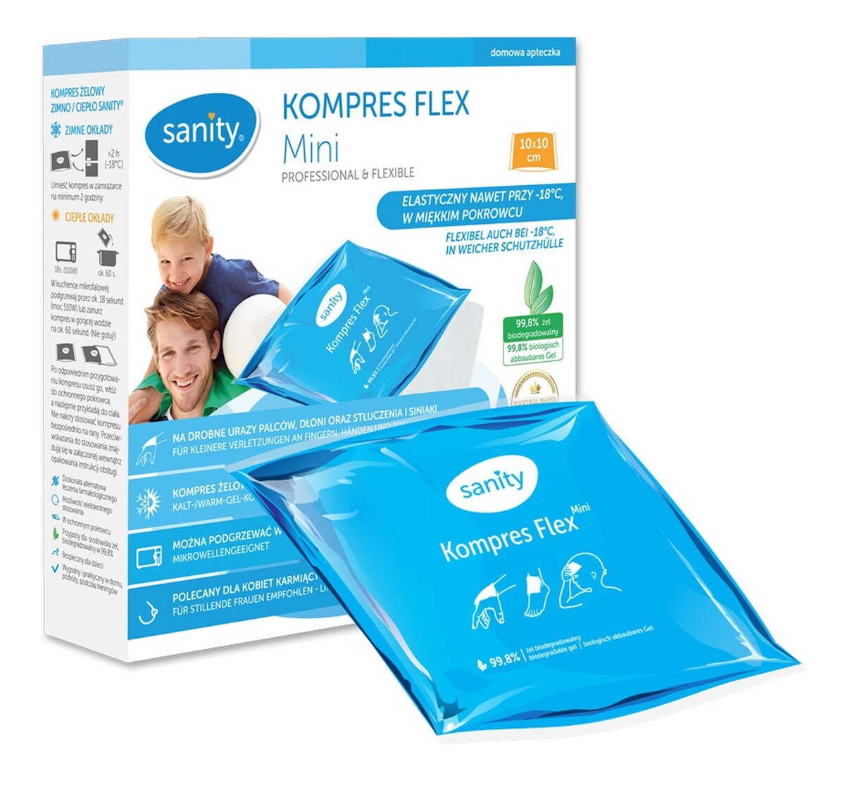 Kompres flex mini 10×10 cm