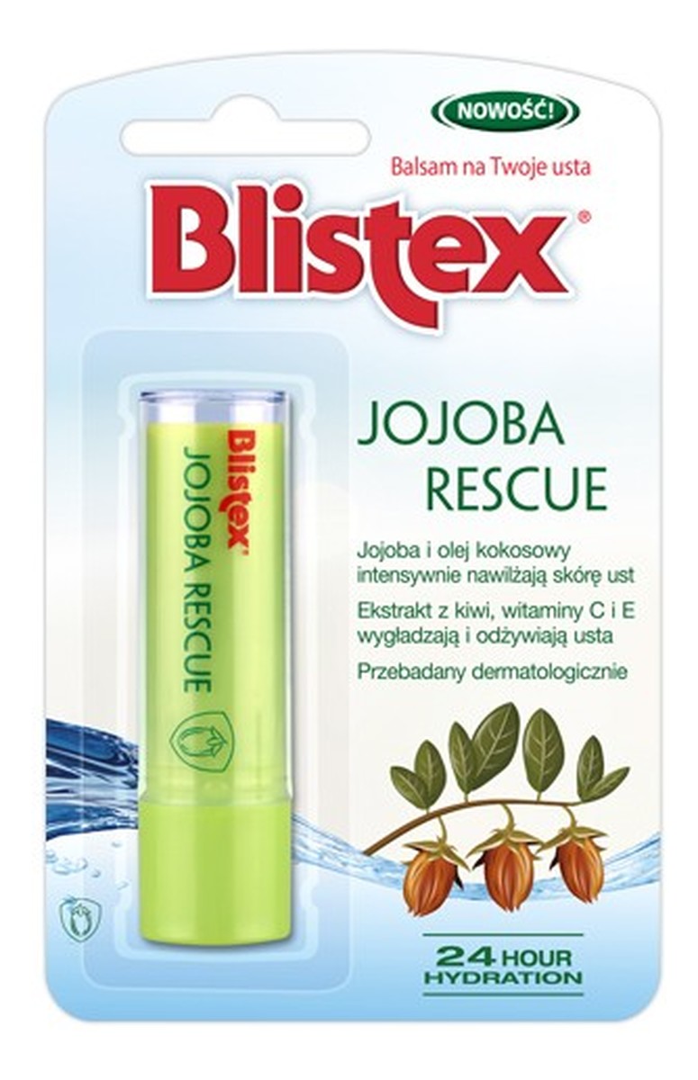 Nawilżający balsam do ust Jojoba Rescue