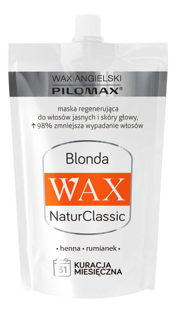 Maska Regenerująca Do Włosów Jasnych