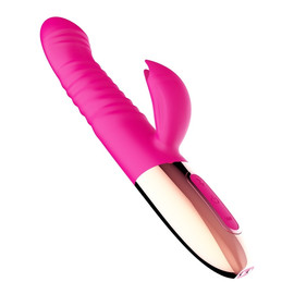 Thrusting vibrator wibrator królik pink