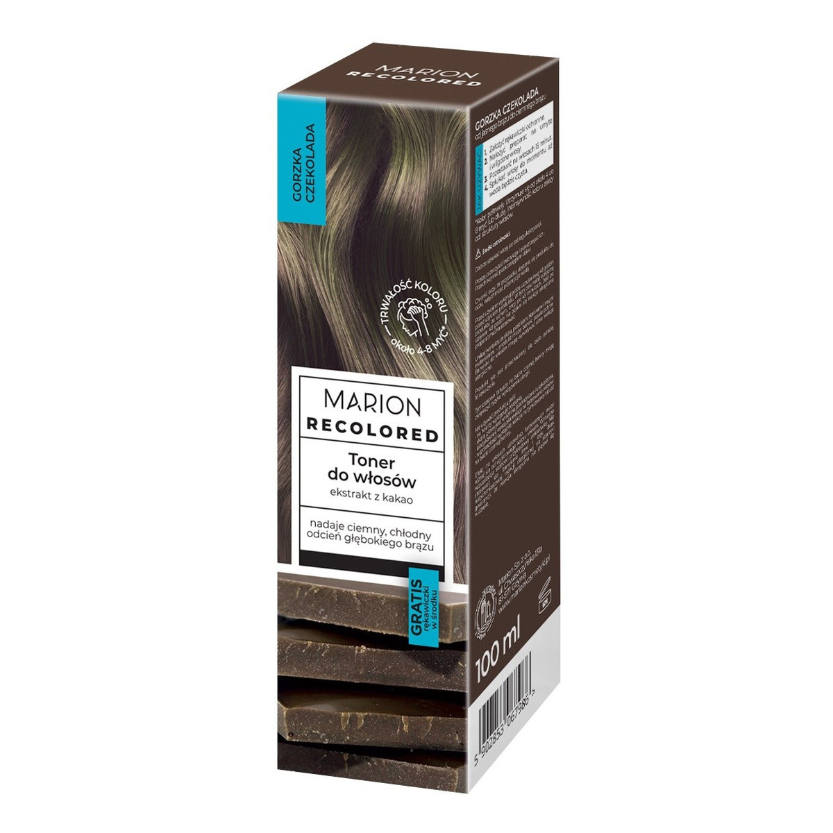 Marion Recolored   Toner do włosów Gorzka Czekolada 100ml