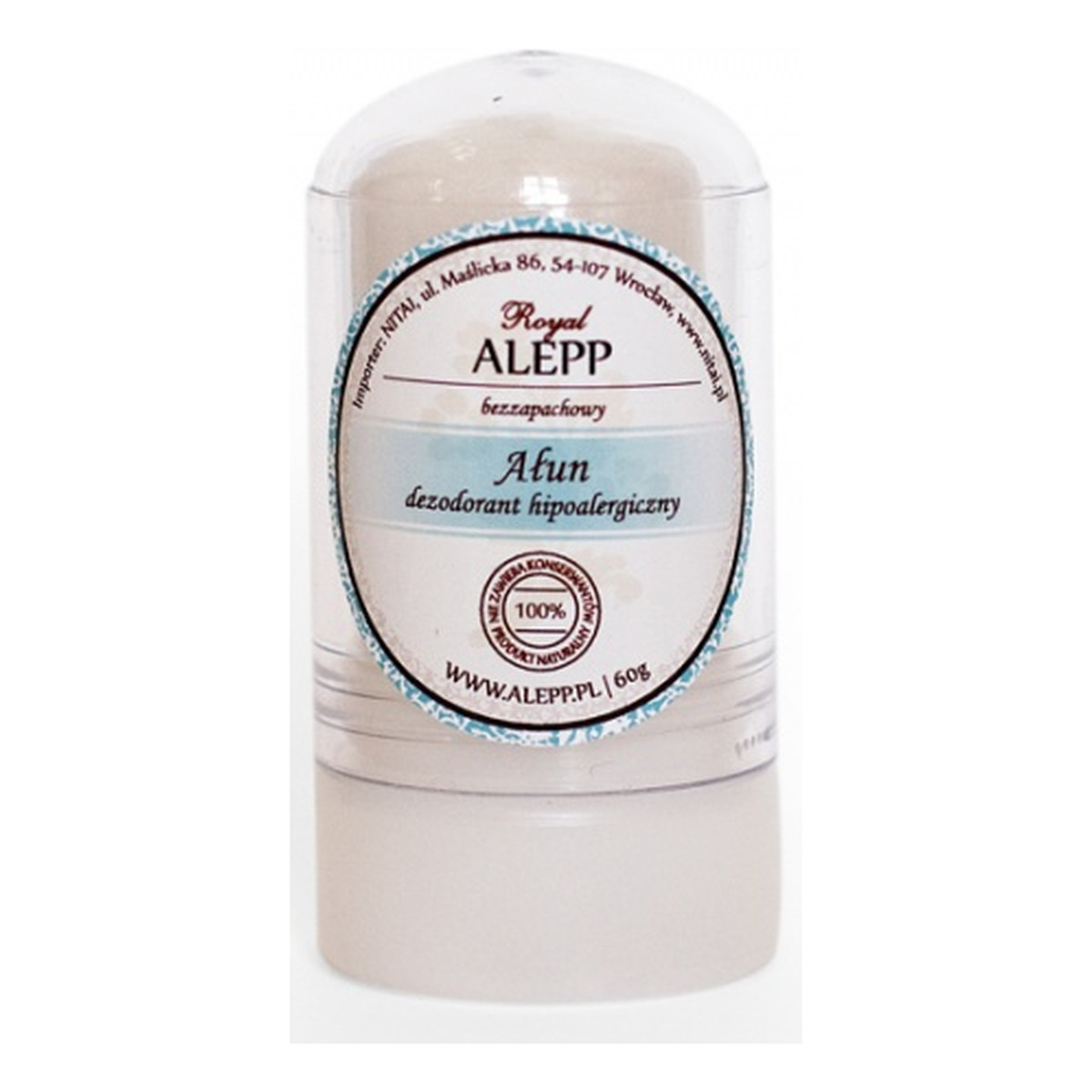 Royal ALEPP Dezodorant Ałun w Sztyfcie 60g