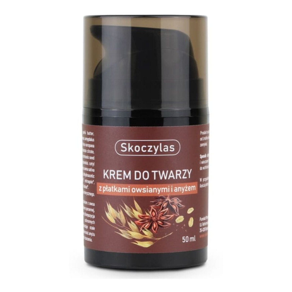 Skoczylas Krem do twarzy z z płatkami owsianymi i anyżem 50ml