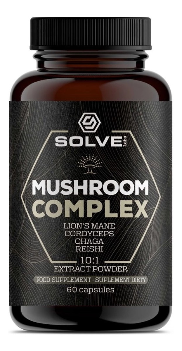 Mushroom complex suplement diety 60 kapsułek