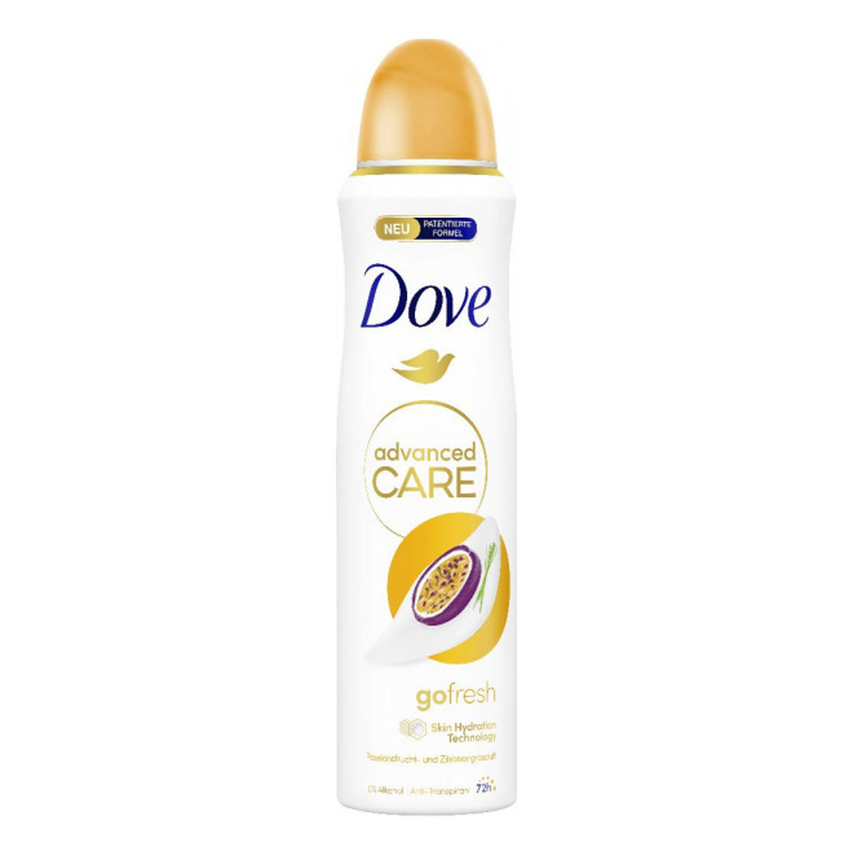 Dove Go Fresh Dezodorant anti-perspirant w sprayu Passion Fruit & Lemongrass 150ml