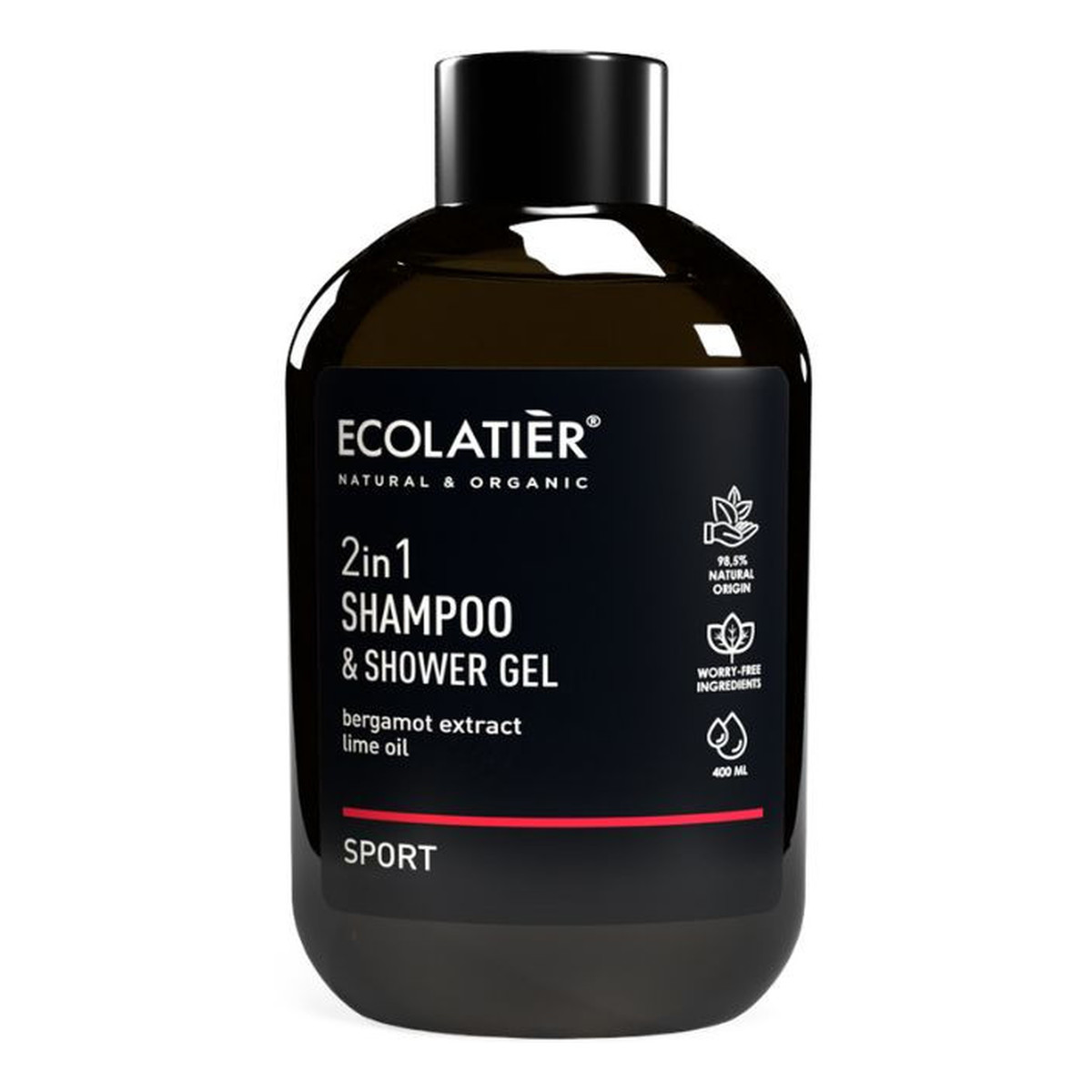 Ecolatier Szampon i żel pod prysznic 2w1 Sport 400ml