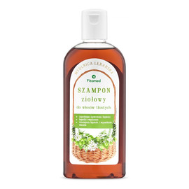 Tradycyjny szampon ziołowy do włosów tłustych mydlnica lekarska