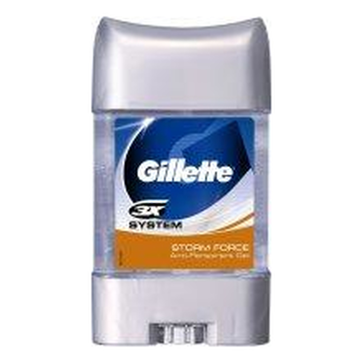 Gillette Storm Force Antyperspirant Dla Mężczyzn Clear Gel 70ml