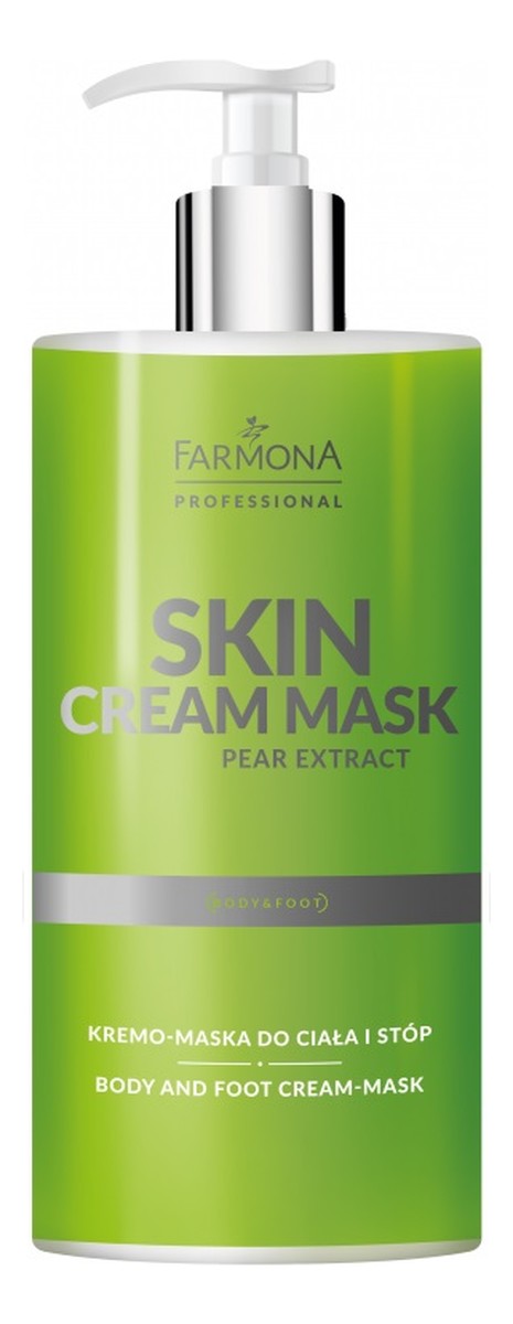 Skin Cream Mask Pear Extract kremo-maska do ciała i stóp