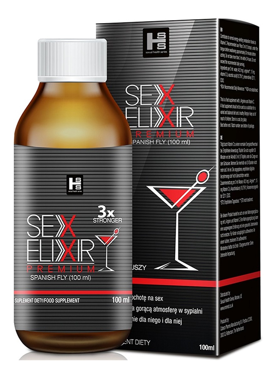 Sex elixir premium spanish fly eliksir hiszpańska mucha suplement diety