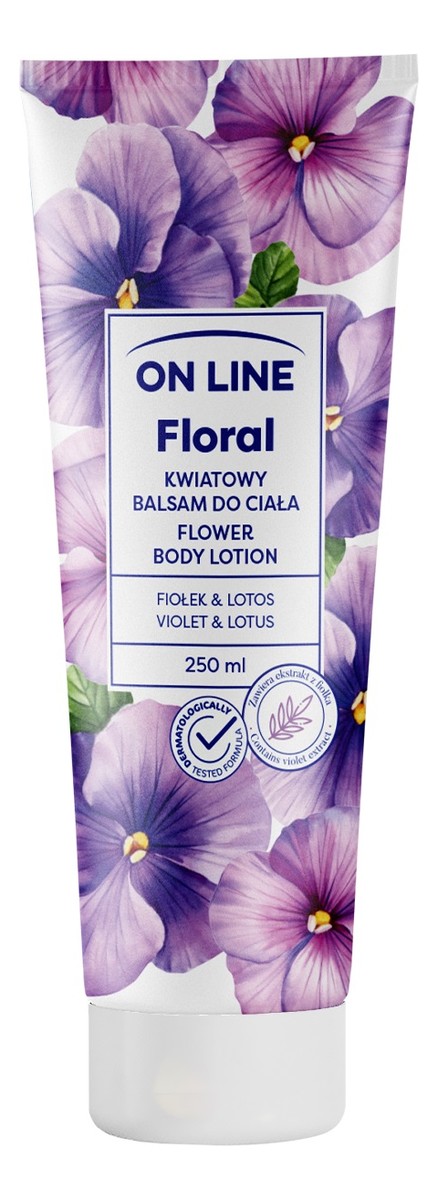 Kwiatowy balsam do ciała - Fiołek & Lotos