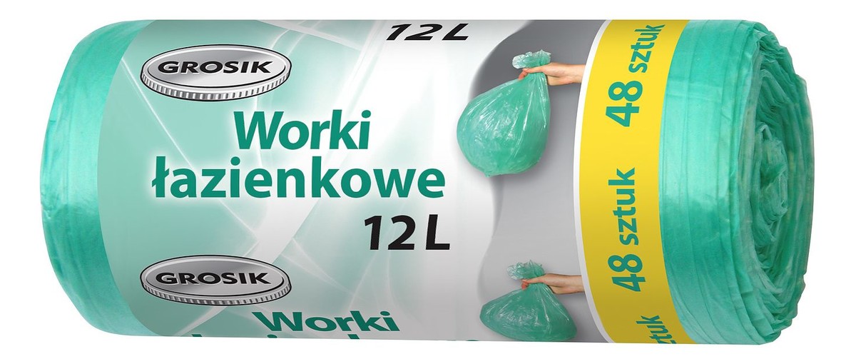 Worki na śmieci łazienkowe 1op.-48szt