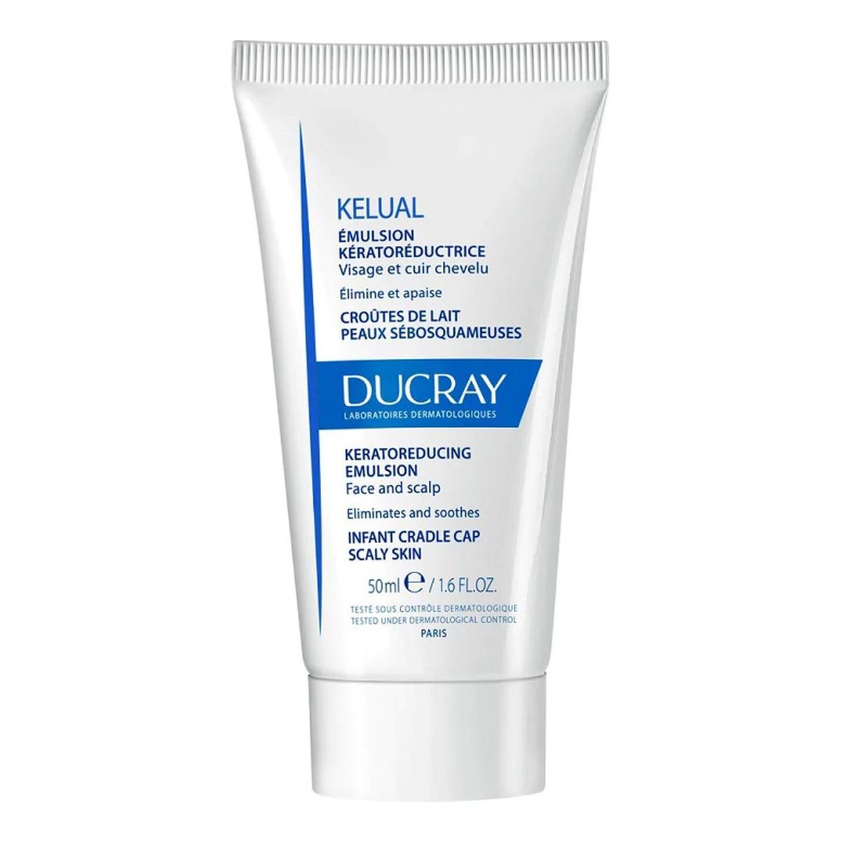Ducray Kelual Kerato-Reducing Emulsion emulsja na ciemieniuchę i tłustą skórę głowy 50ml