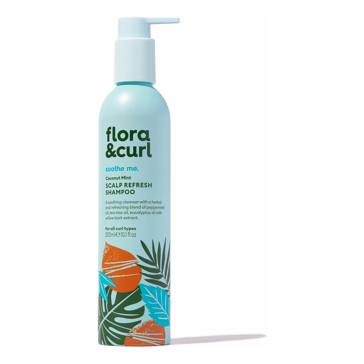 Flora&Curl Coconut Mint Szampon do włosów 300ml