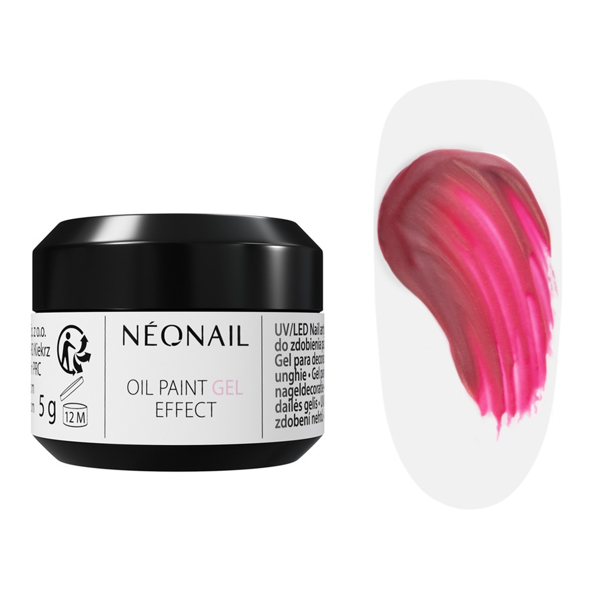 NeoNail Matowy Żel do zdobień 3d painted passion 5g