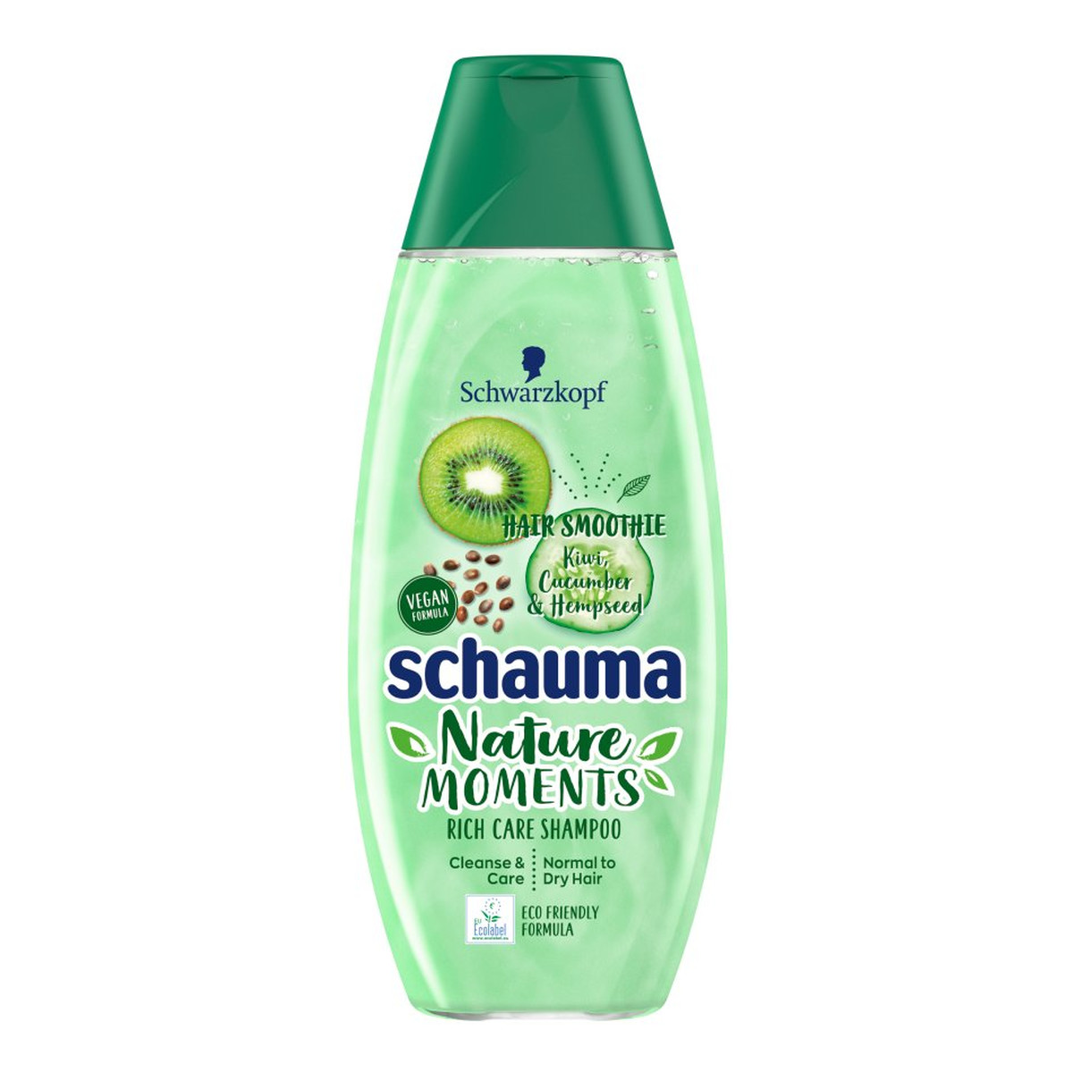 Schauma Nature Moments oczyszczający szampon do włosów normalnych i suchych 400ml