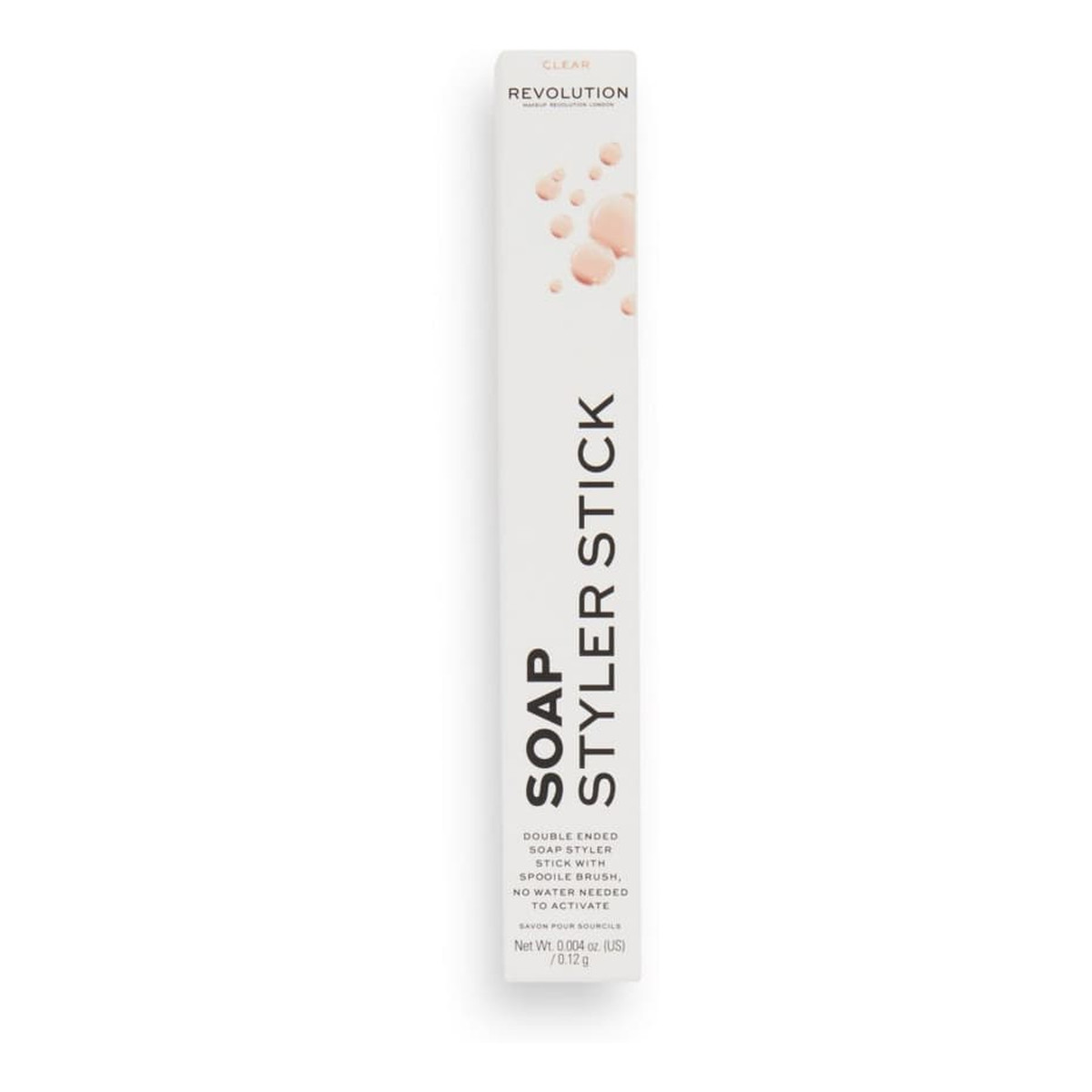 Makeup Revolution Soap Styler Stick Dwustronny Sztyft do modelowania brwi