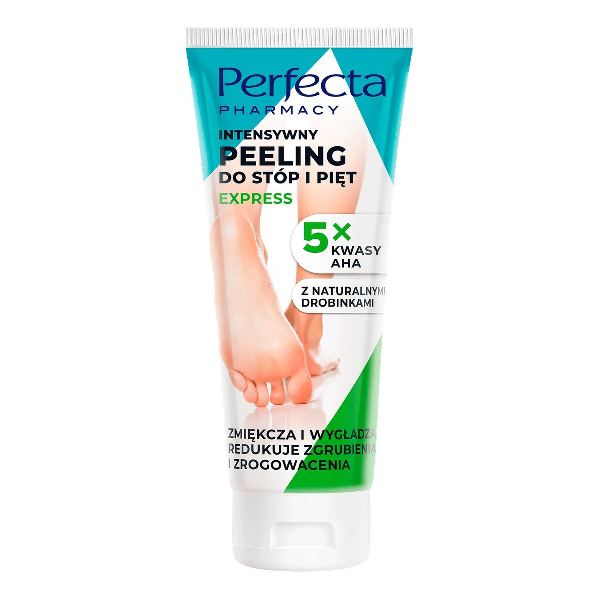 Perfecta Pharmacy intensywny peeling do stóp i pięt-5x kwasy aha 80ml