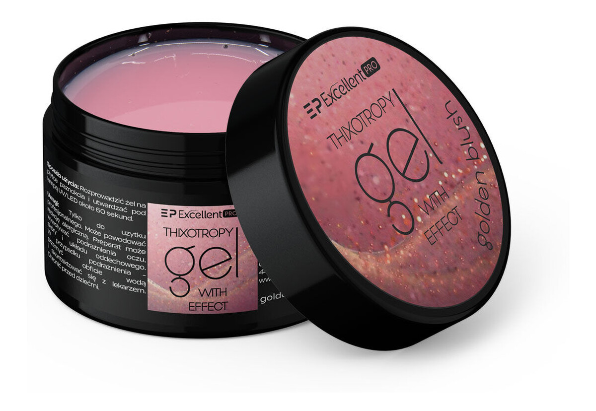 Żel budujący golden blush