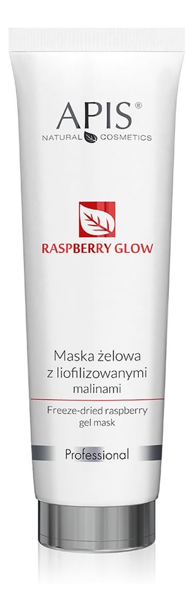 Gel Mask Maska żelowa z liofilozowanymi malinami