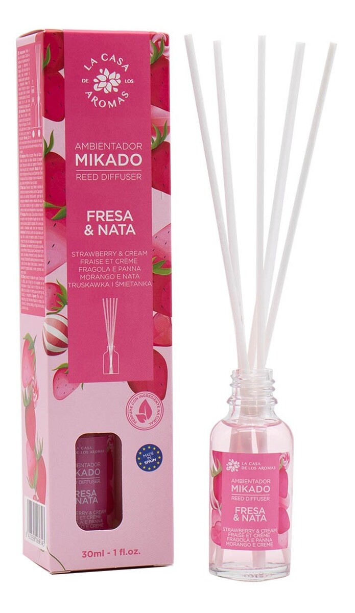 Patyczki zapachowe Truskawki i Śmietana