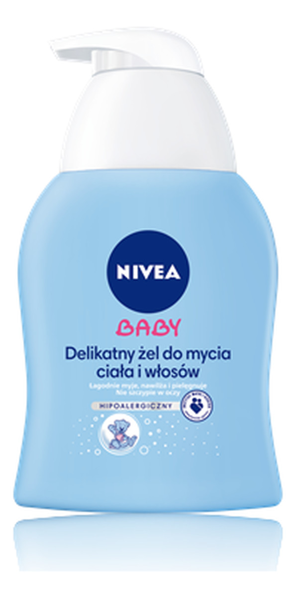 Delikatny Żel Do Mycia Ciała i Włosów