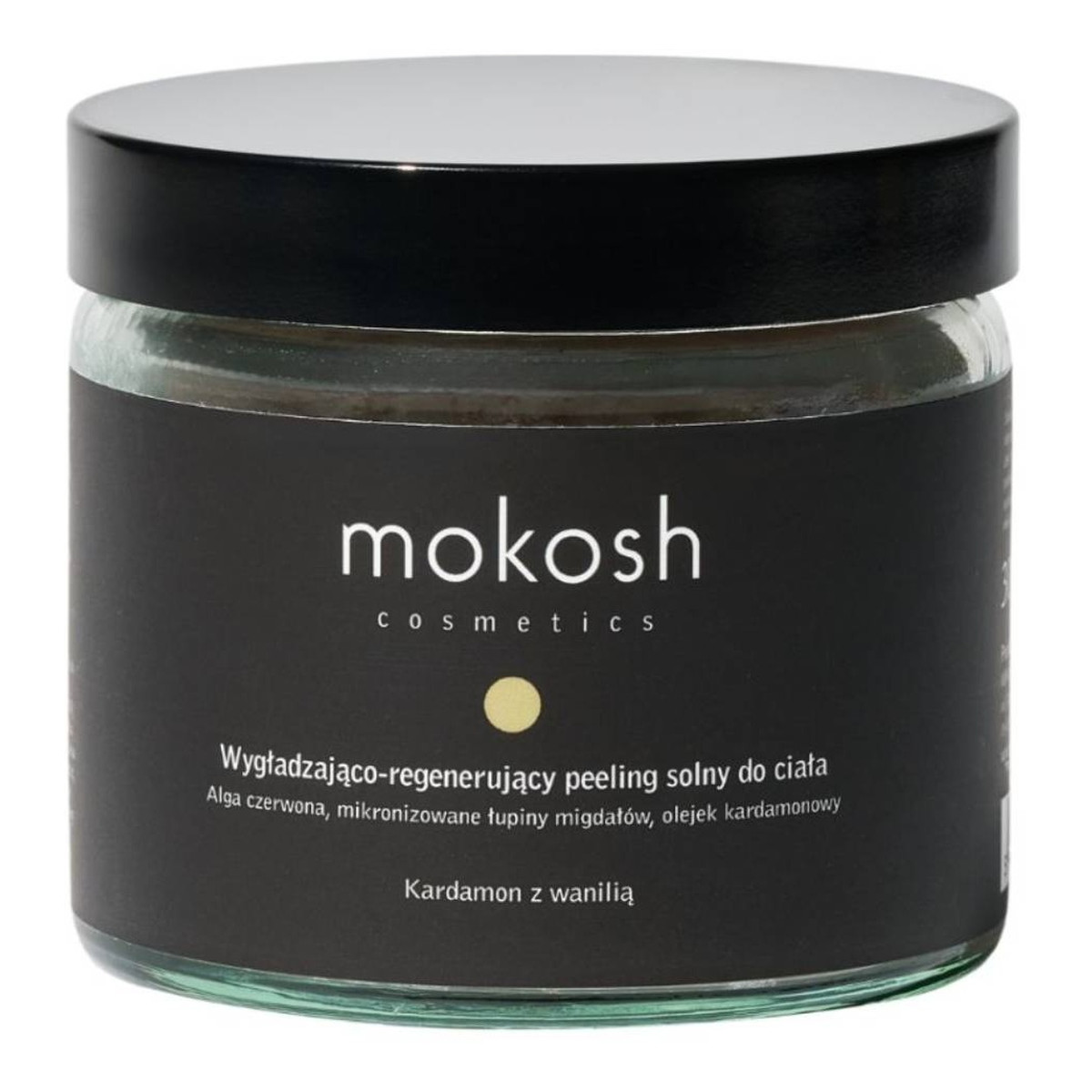 Mokosh Wygładzająco-regenerujący peeling solny do ciała Kardamon z wanilią 300g