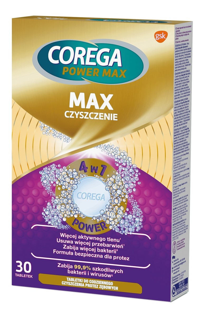 Max czyszczenie tabletki 30 szt