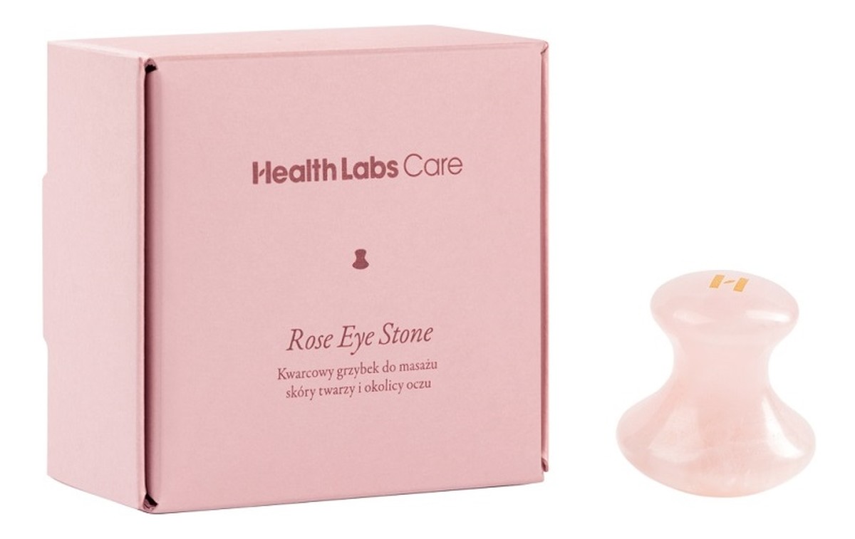 Kwarcowy grzybek do masażu skóry twarzy i okolicy oczu
