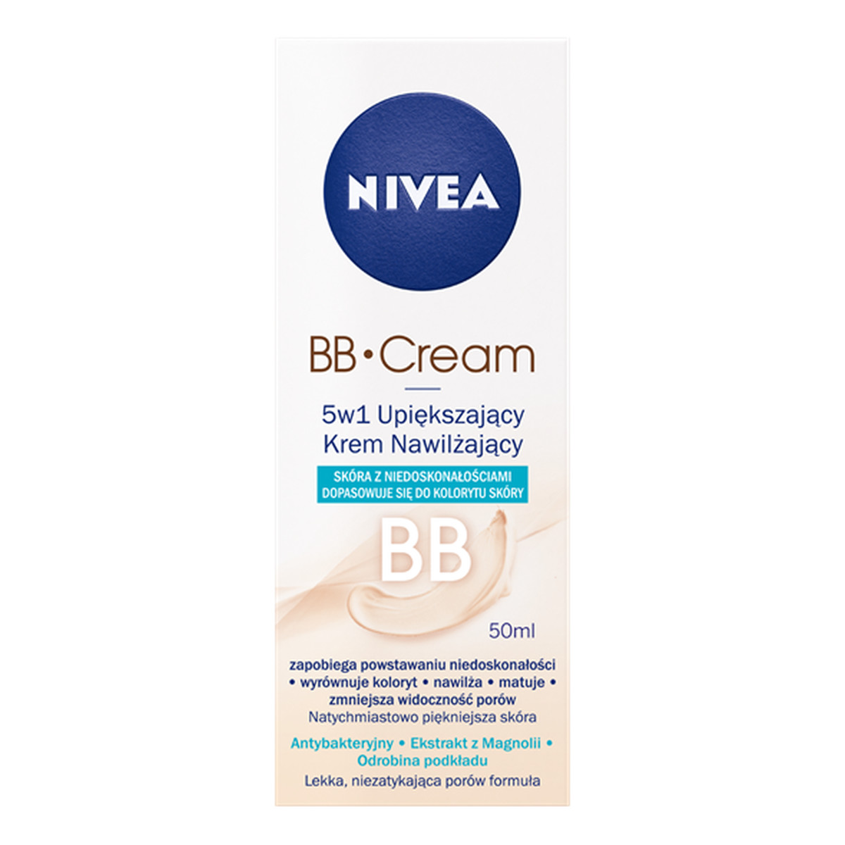 Nivea BB 5w1 Upiększający Krem Nawilżający 50ml