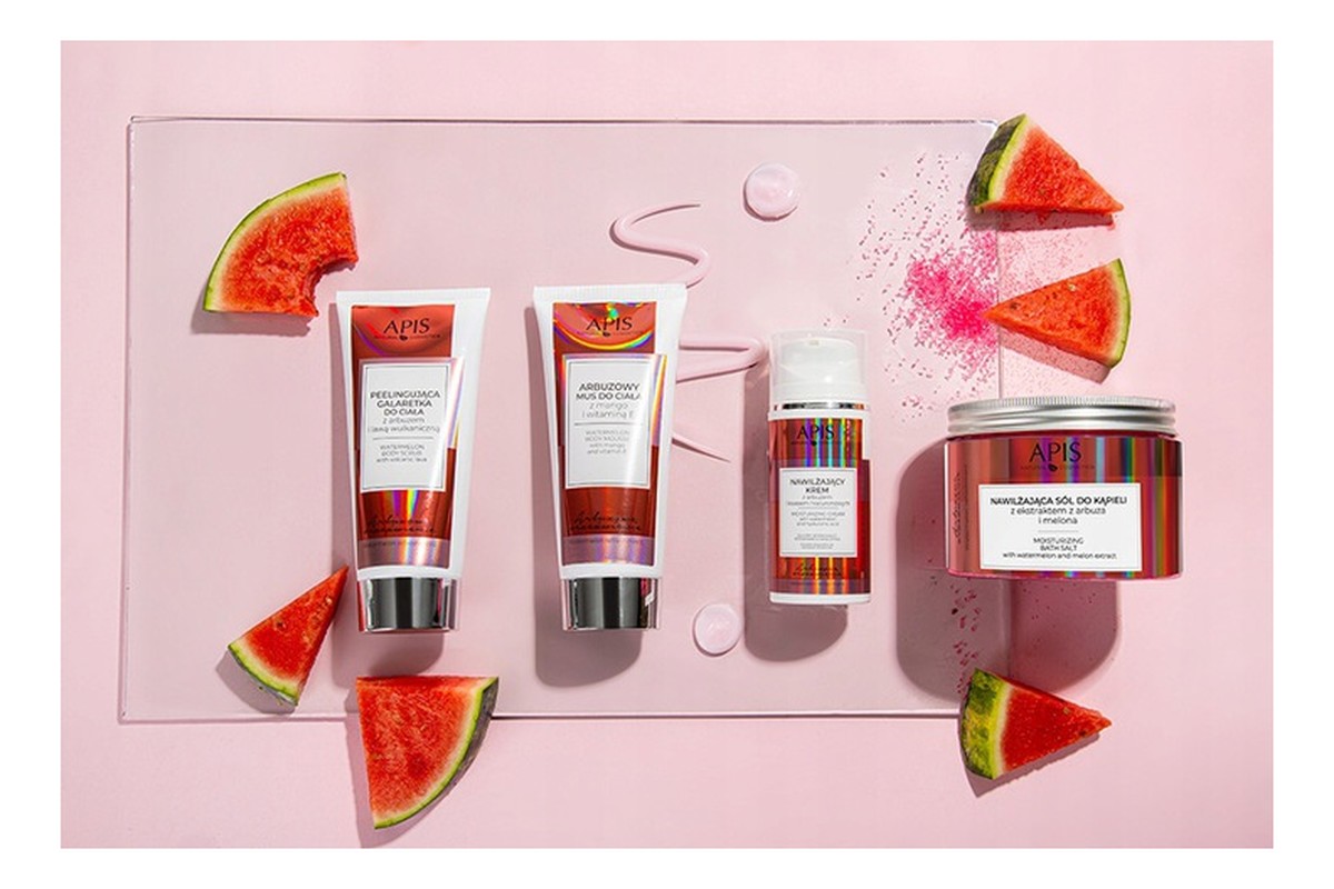 arbuzowy peeling do ciała z lawą wulkaniczną