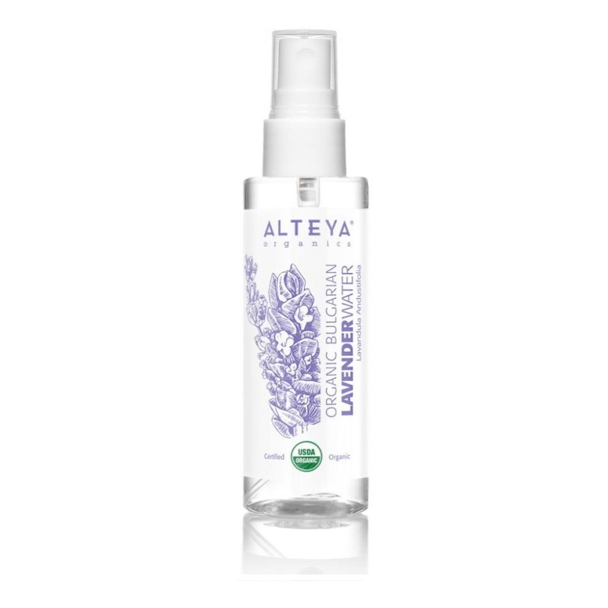 Alteya Organics Bulgarian Lavender Water Organiczna woda lawendowa w sprayu 100ml