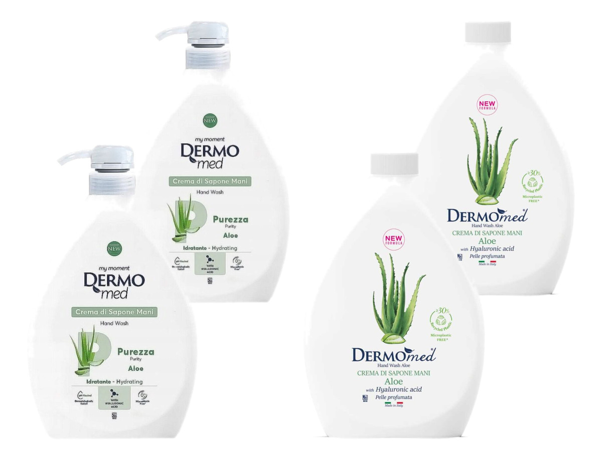 Mydło w Płynie do Rąk 2x1L + Zapas 2x1L