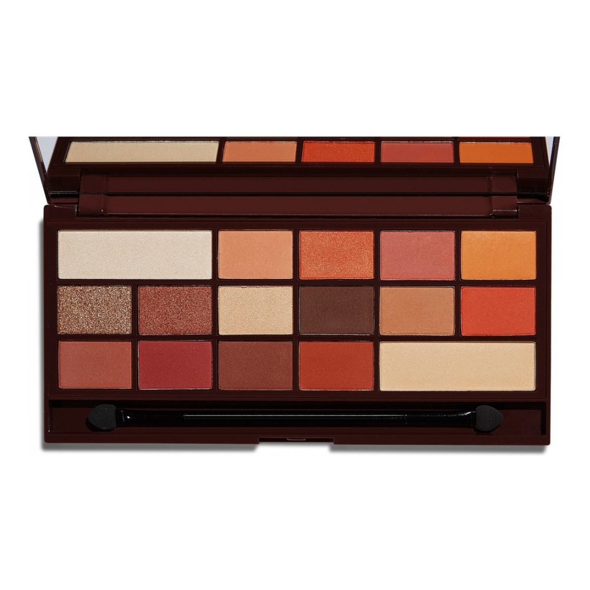 Makeup Revolution I Heart Makeup Chocolate Paleta 16 Cieni Orange 22g