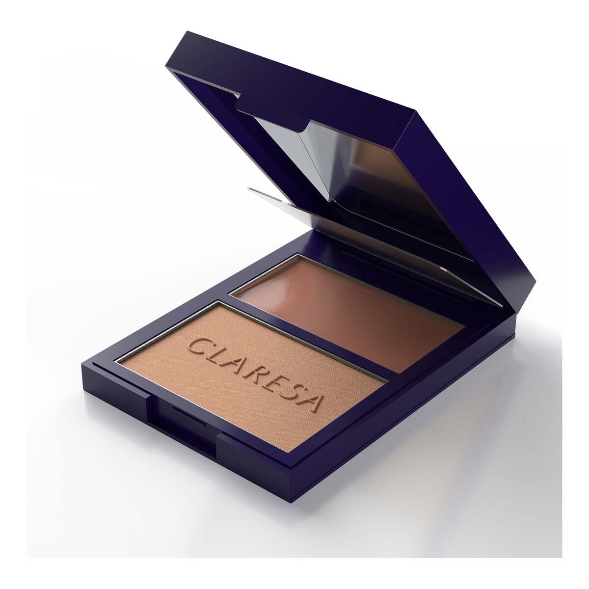 Claresa Duo Palette Kremowo-pudrowa paleta do konturowania 8.5g