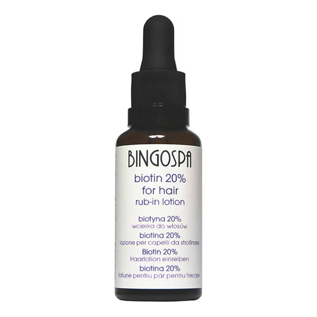 BINGOSPA Wcierka do włosów Biotyna 20% 30ml