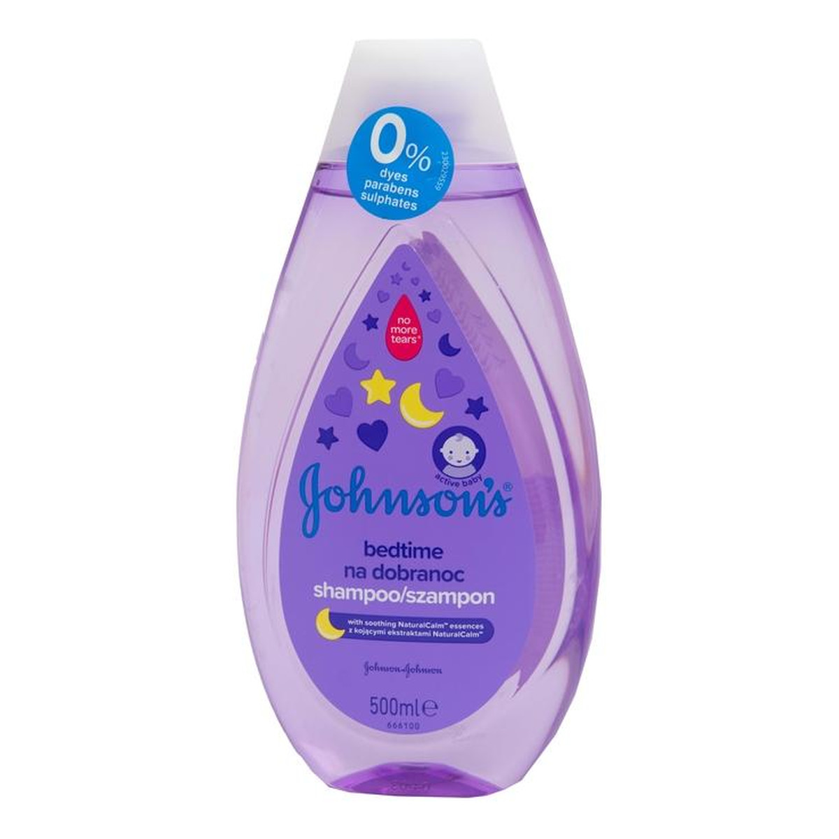 Johnson & Johnson Baby szampon na dobranoc dla dzieci z relaksującym aromatem i nutą lawendy 500ml