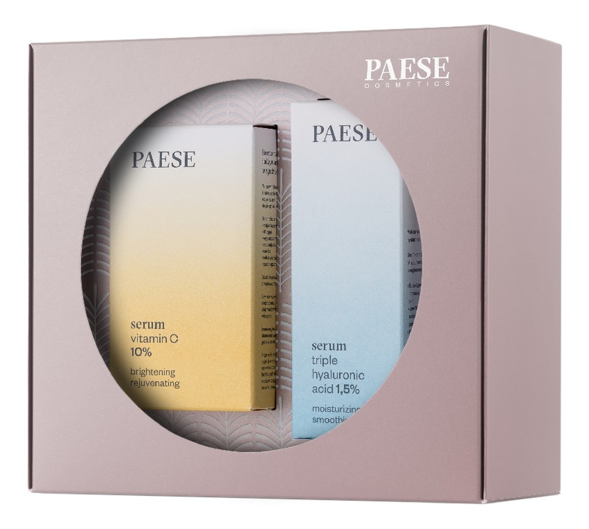 Zestaw prezentowy Serum z potrójnym kwasem hialuronowym 1.5% + serum z witaminą C 10%