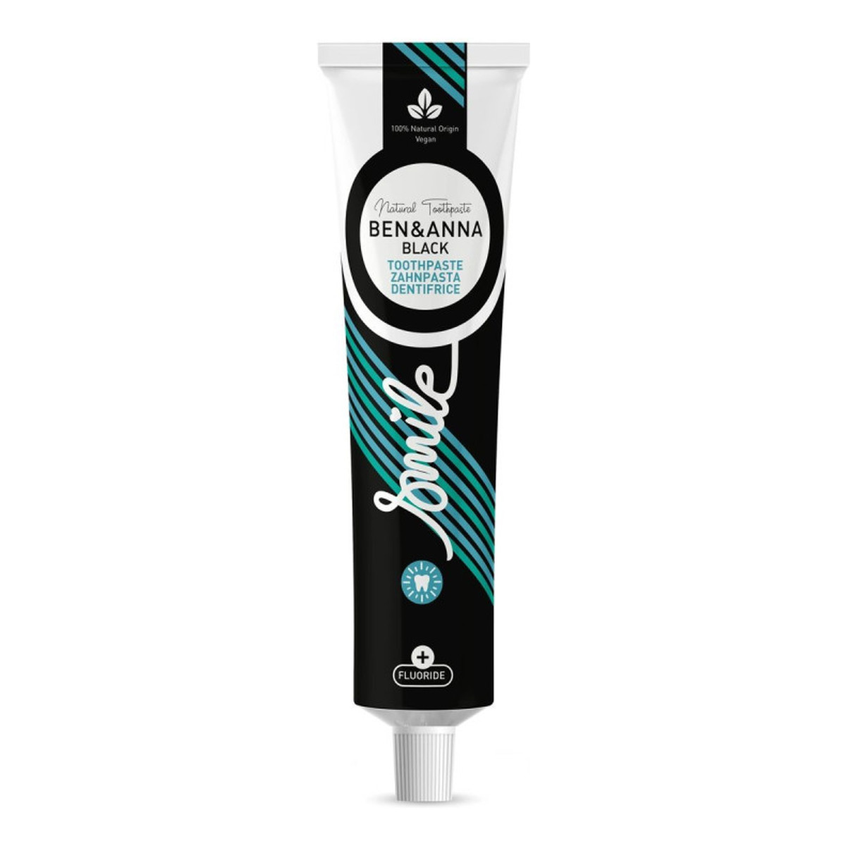 Ben&Anna Natural toothpaste naturalna pasta do zębów z aktywnym węglem black 75ml