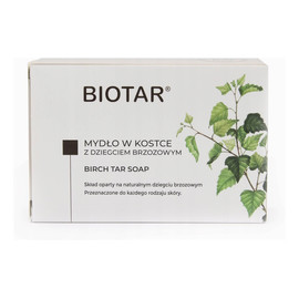 Mydło w kostce z Dziegciem brzozowym