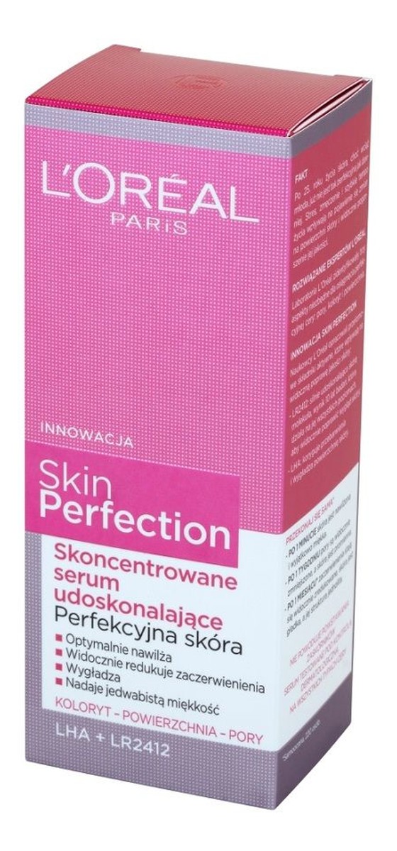 Skoncentrowane Serum Udoskonalające Perfekcyjna Skóra