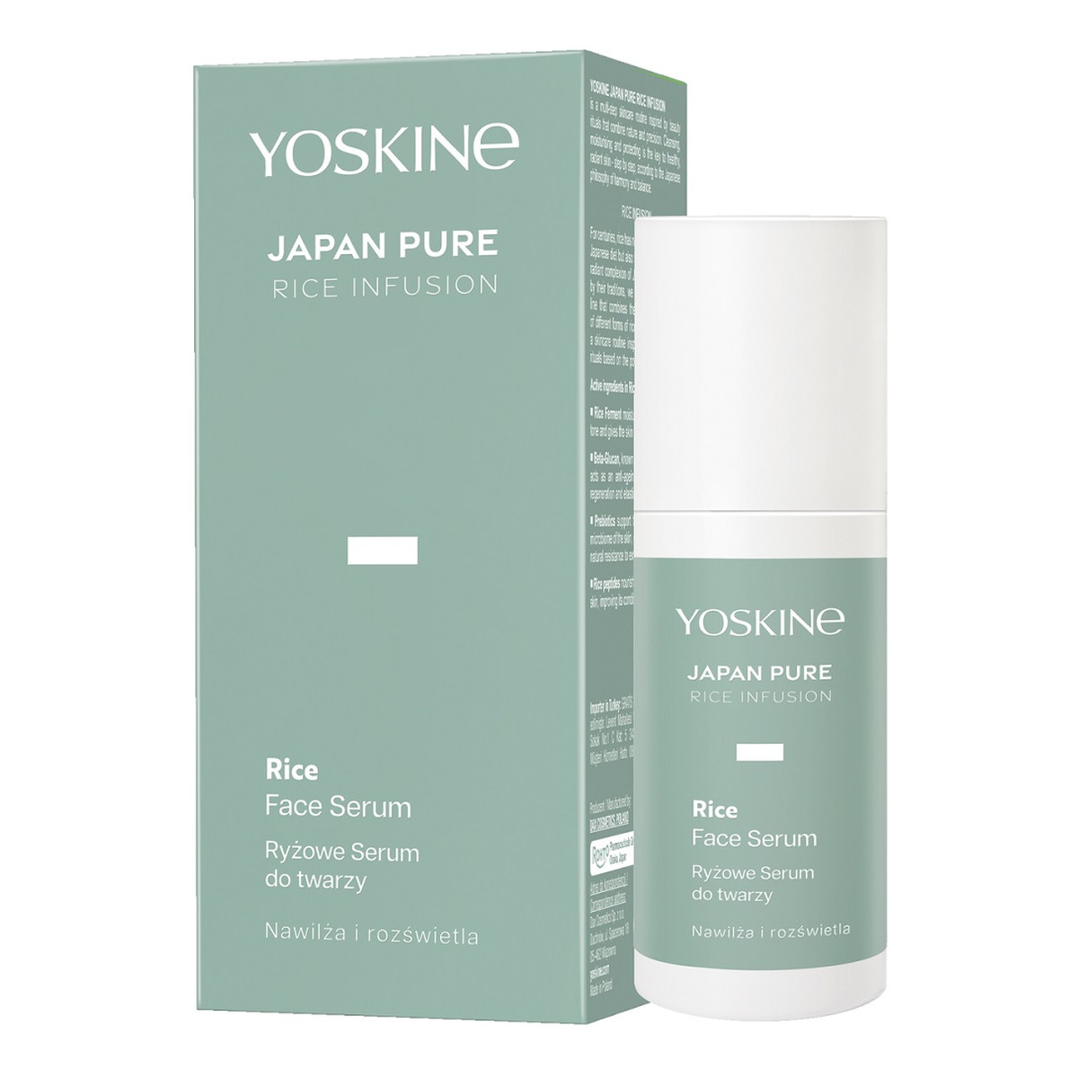 Yoskine Japan pure rice infusion ryżowe serum do twarzy 30ml