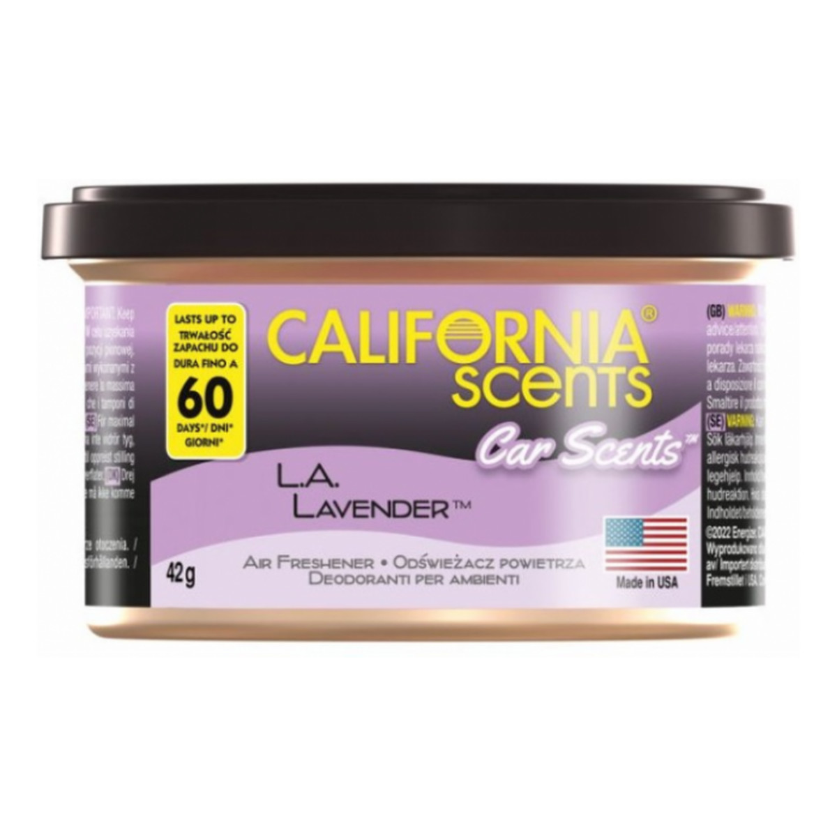 California Scents Car Scents Zapach Lavender 42g