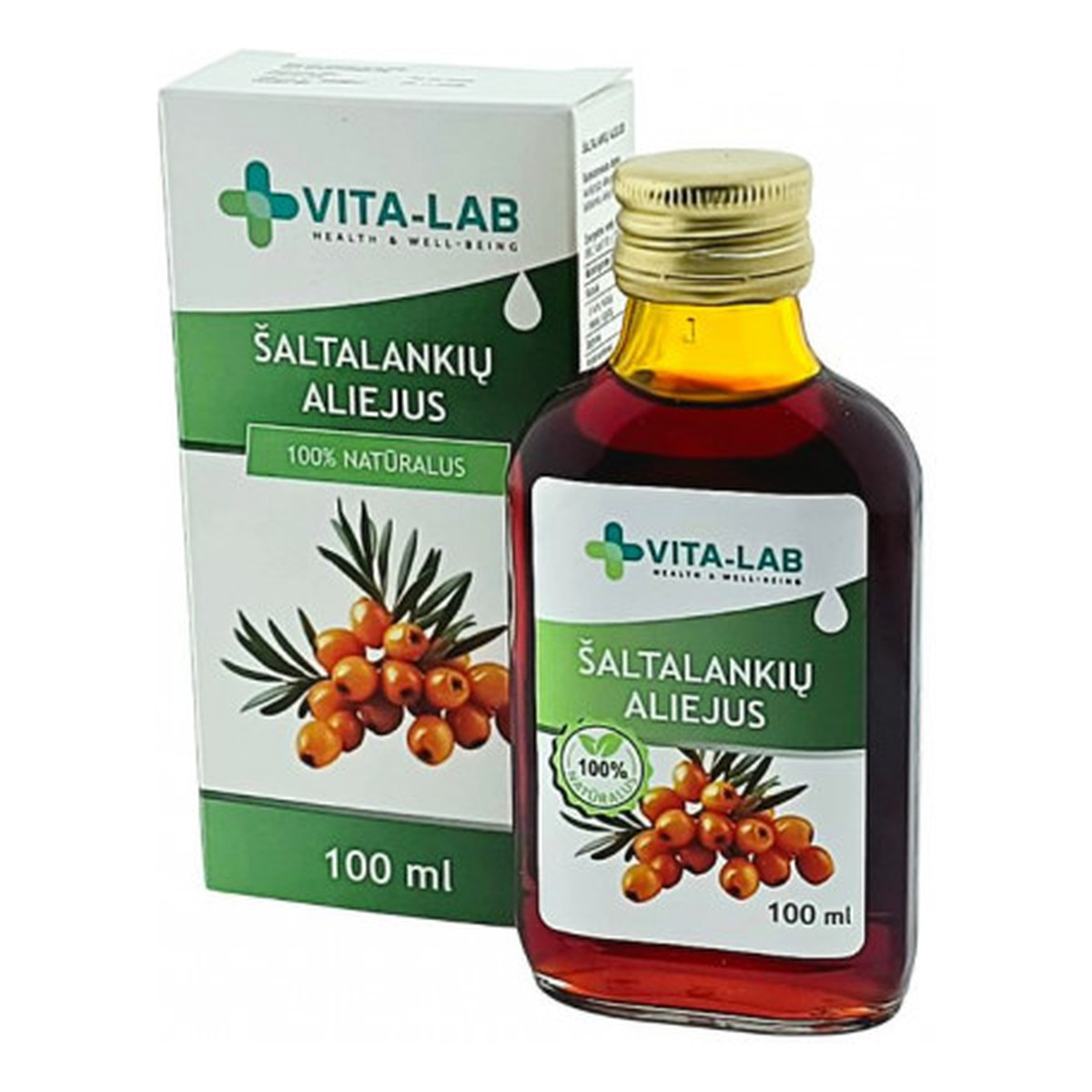 Vita-Lab Olej z rokitnika 100% naturalny 100ml
