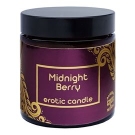 Erotic candle erotyczna świeca zapachowa midnight berry